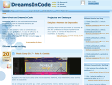 Tablet Screenshot of dreamsincode.com